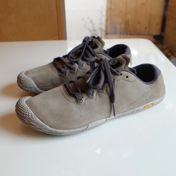 Merrell Vapor Glove 3 Women's 7.5 Leather Upper Vibram Sole - Picture 3 of 7